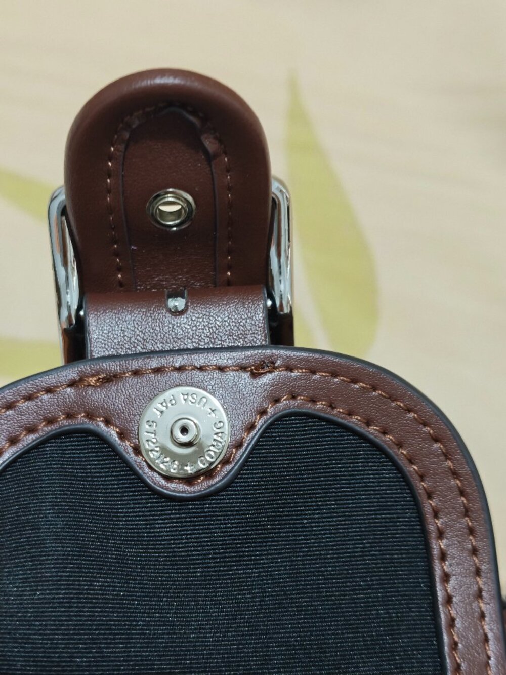 Brown Coach Signature Shoulder Crossbody Bag - Picture 11 of 11